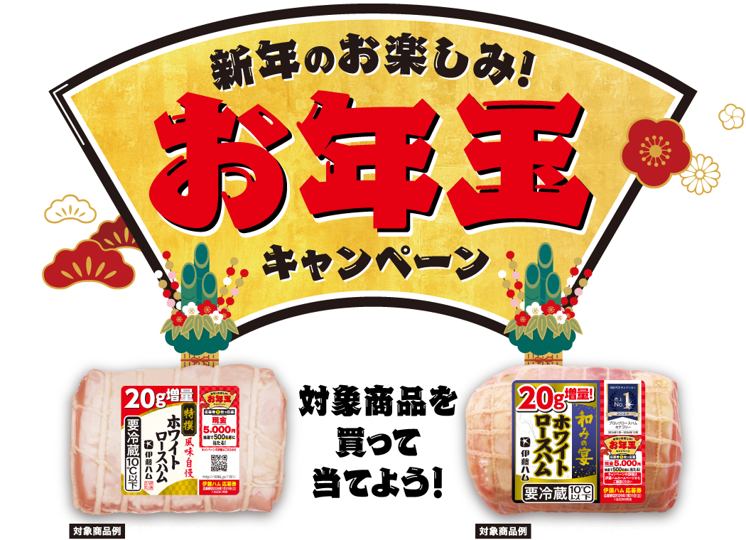 新年のお楽しみ！お年玉キャンペーン