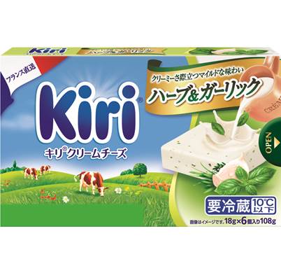 キリクリームチーズ ハーブ ガーリック ポーションタイプ18g 6個入り キリシリーズ チーズ 商品情報 伊藤ハム