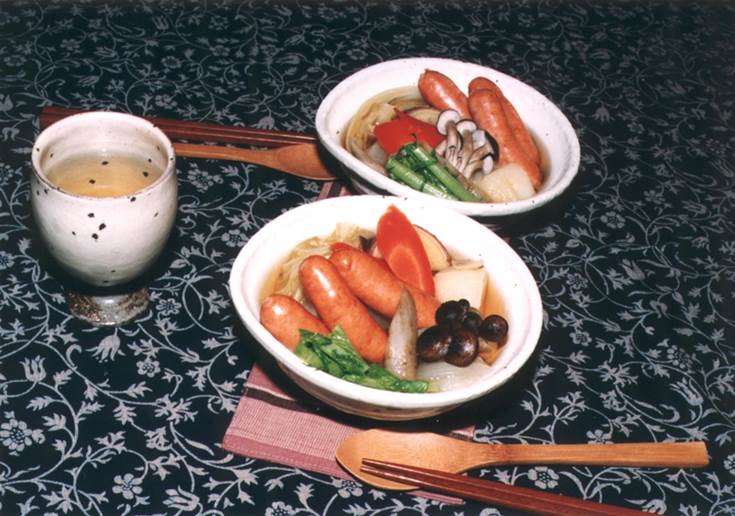 ウインナーと冬野菜のコトコト煮