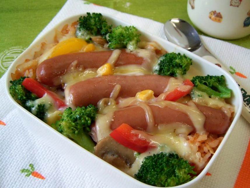 ウインナーのドリア風弁当