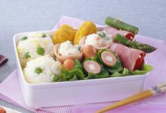 カラフル野菜巻きのコロコロおにぎり弁当