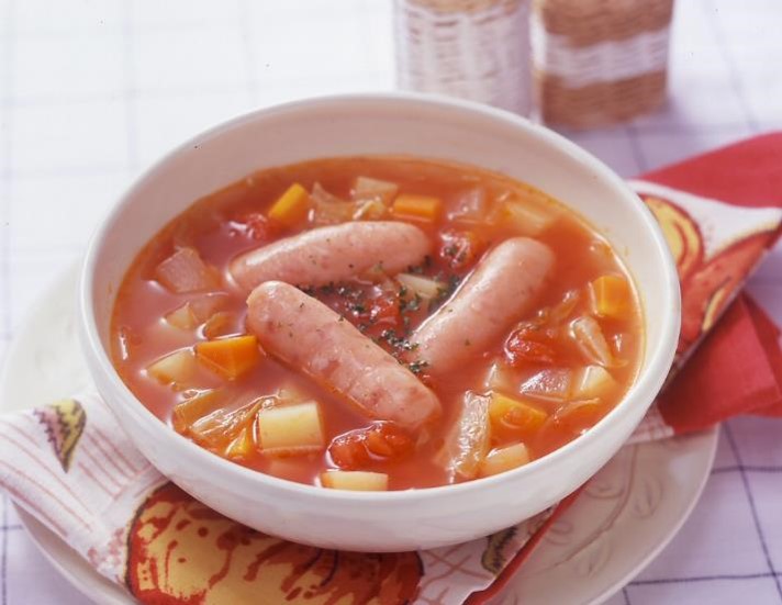 たっぷり野菜のミネストローネ