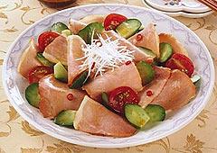 チャーシューの中華サラダ