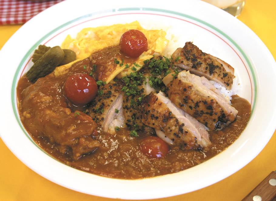 トマトとチキンの夏カレー