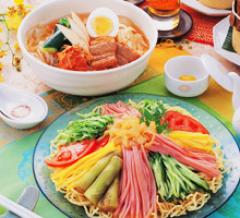 野菜たっぷり冷し中華