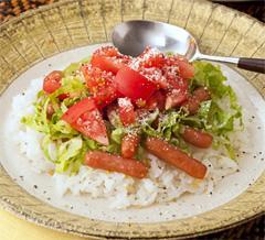 辛さお好み、ランチにピッタリ！エスニックポークビッツビッツライス