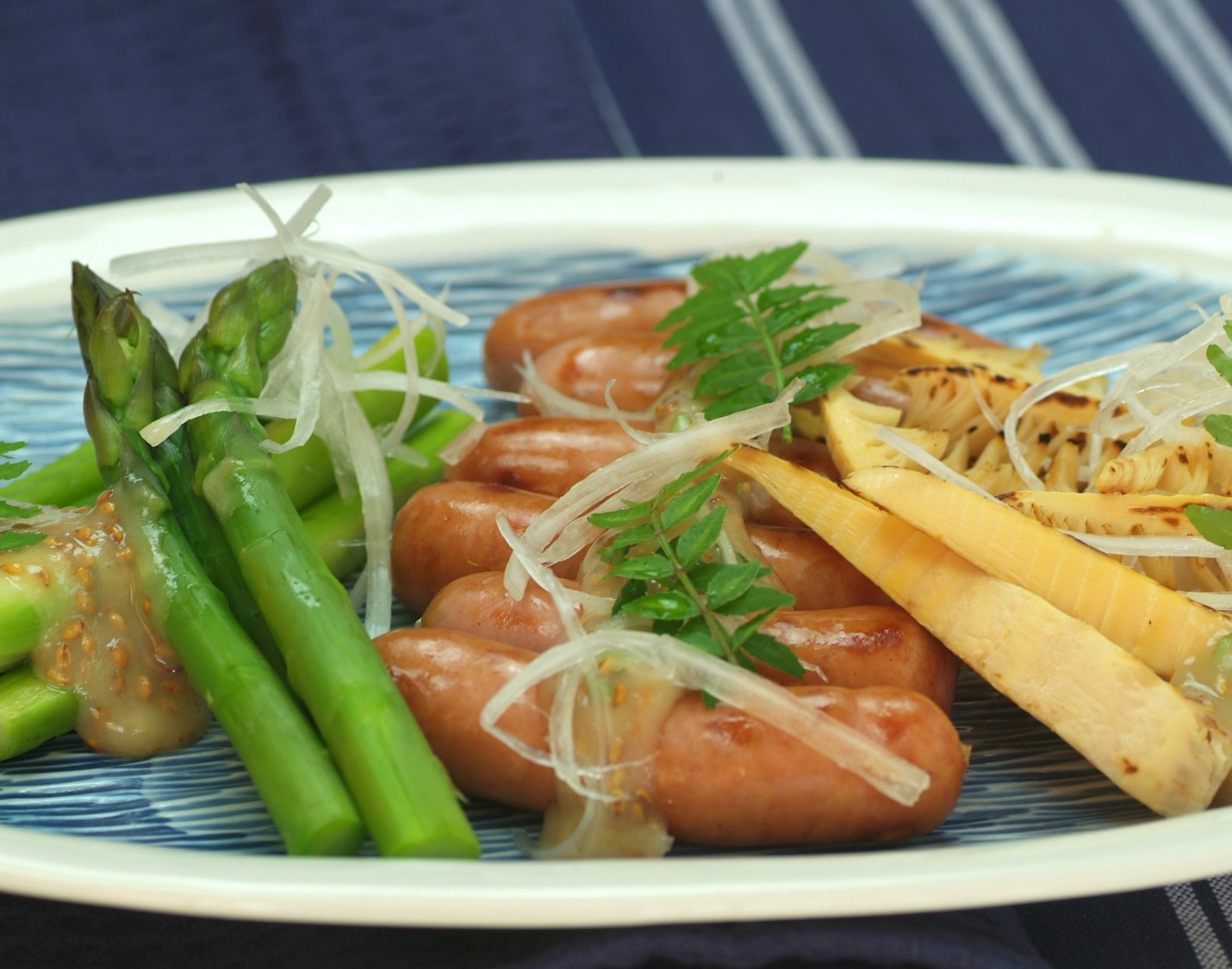 焼きたけのことThe GRAND アルトバイエルンの田楽味噌