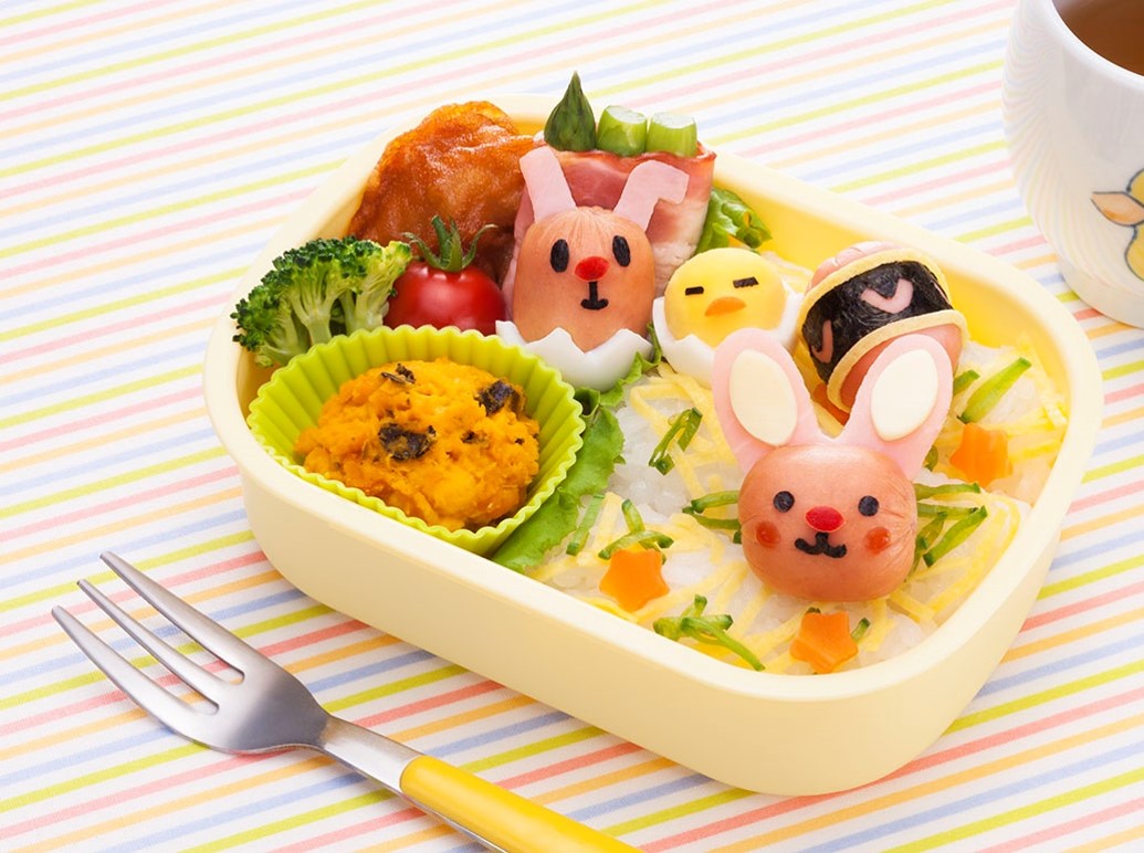 プチうさぎ草原のイースター弁当