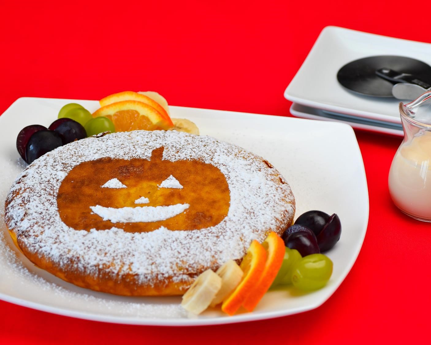 フライパンで！ハロウィンかぼちゃケーキ