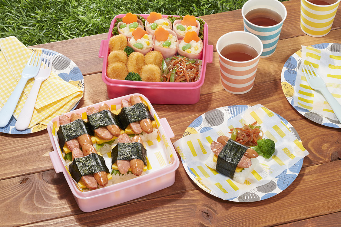 アルたまおにぎりの行楽弁当